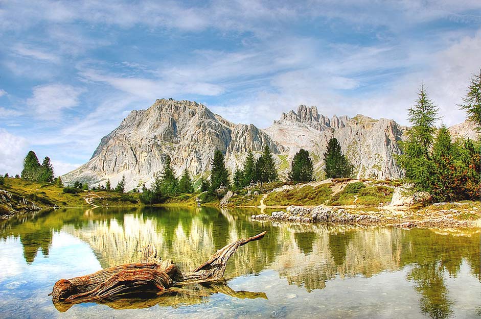 Italy Dolomites Lagazuoi Lech-Limides