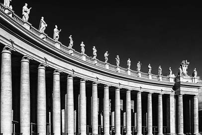 St-Peter'S-Basilica Roman Antique Columnar Picture