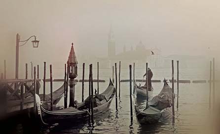 Venice Romantic Gondola Italy Picture
