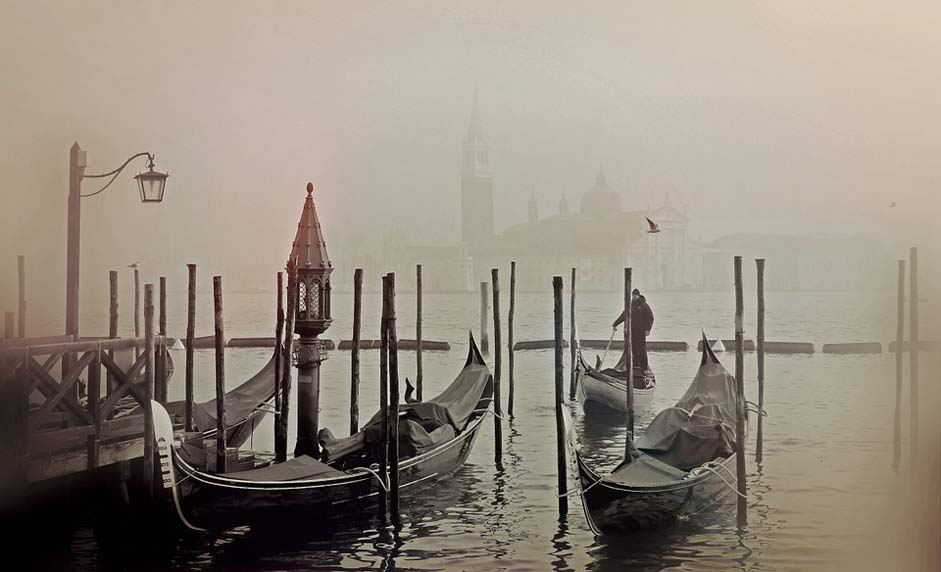 Romantic Gondola Italy Venice