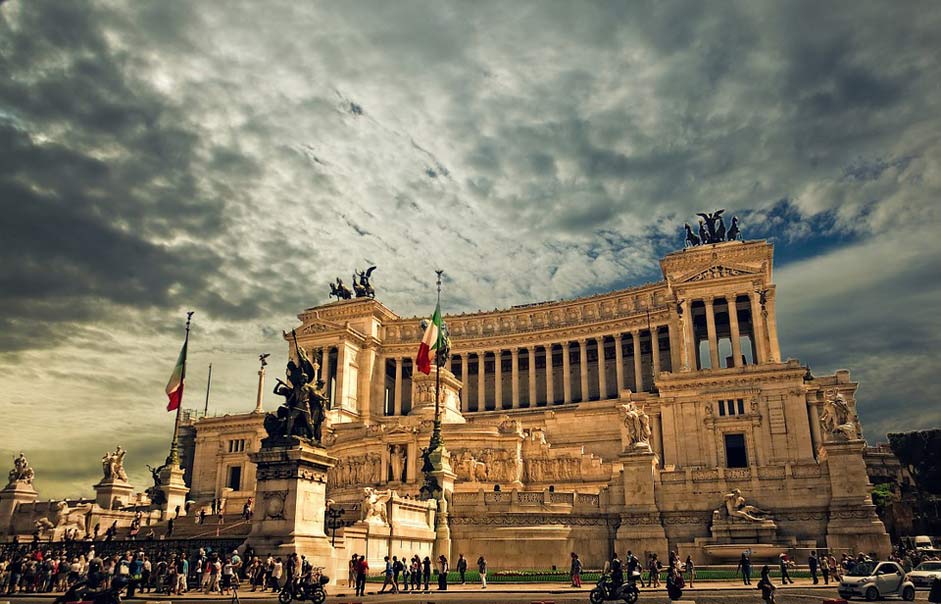  Rome-Palace Rome Vittorio-Emanuele-Monument