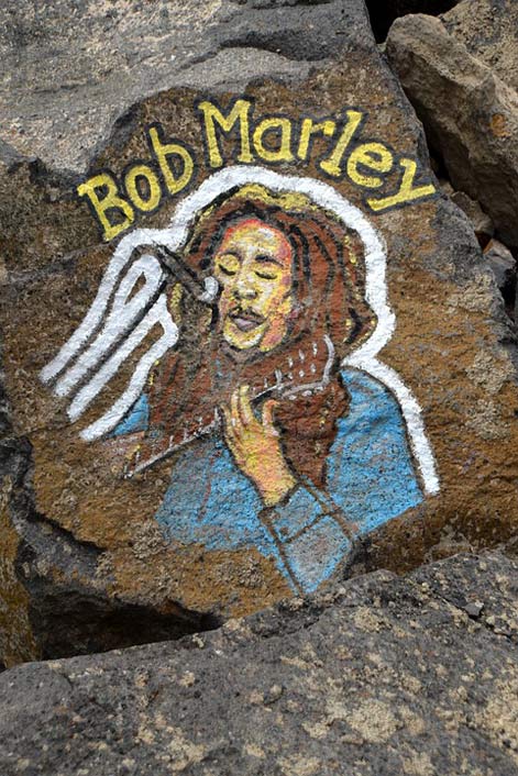 Reggae Hippie Marley Bob-Marley
