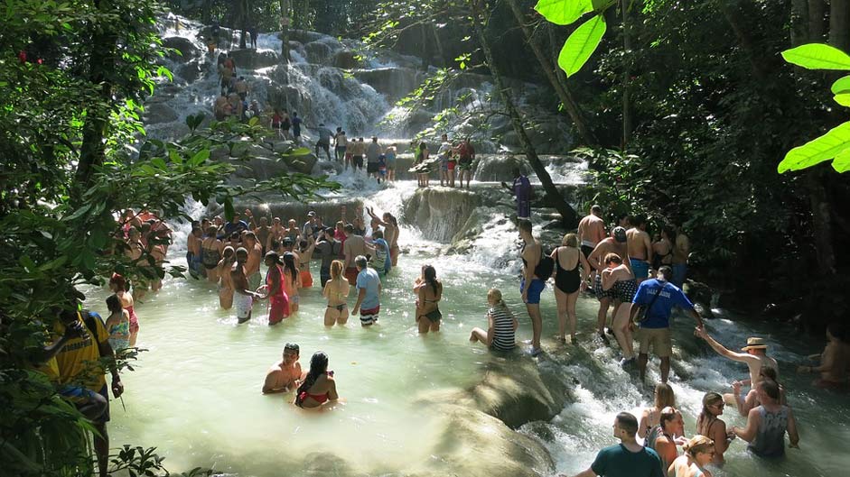 Caribbean Travel Dunn'S-River-Falls Jamaica