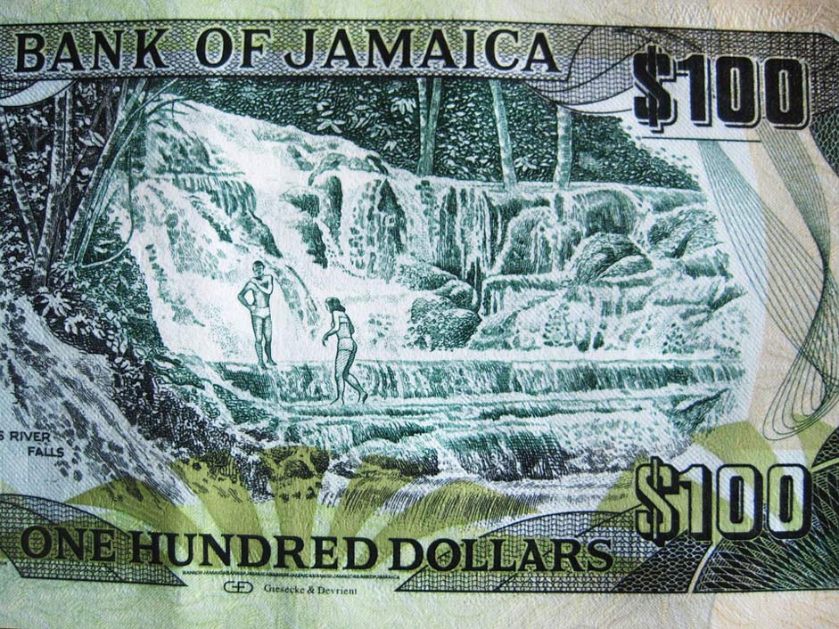   Jamaica-Currency One-Hundred-Jamaican-Dollar