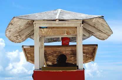 Life-Guard Shade Beach Jamaica Picture