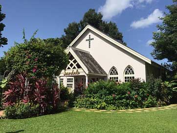 Jamaica Wedding Chapel Sandals Picture