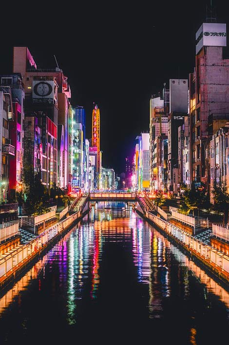 City Hdr Japan Osaka