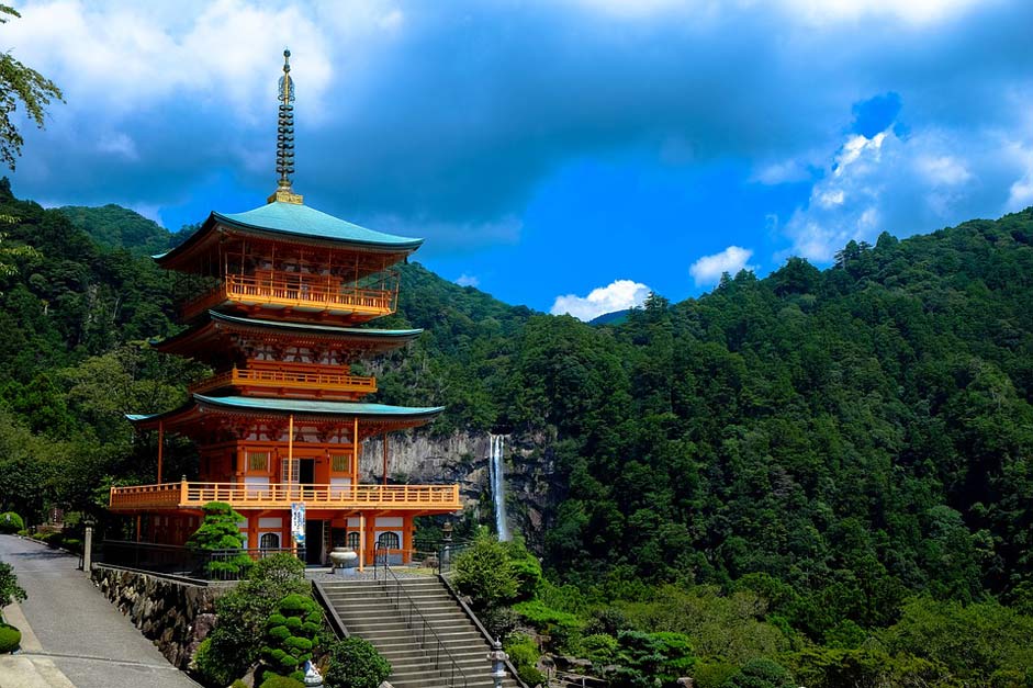 Pagoda Japanese Japan Temple