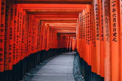 Architecture Path Kyoto Japan Picture