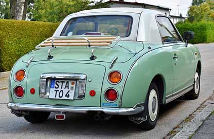 Nissan Oldtimer Auto Figaro Picture