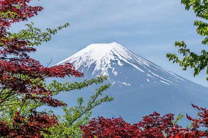 Mountain Japanese Landscape Mount Picture
