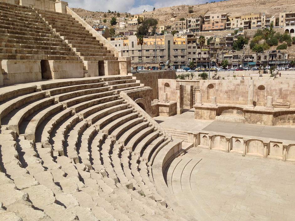 Roman Jordan Ruin Amphitheater