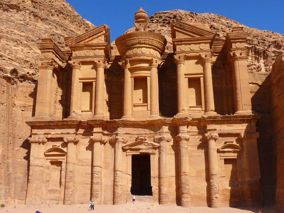 Jordan Petra Monastery Ed-Deir