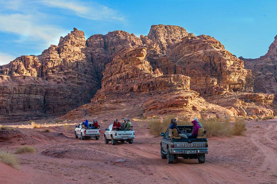 Cars Desert Excursion Jordan