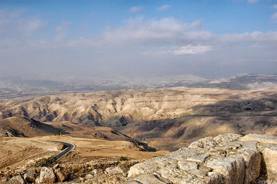 Mountains Scenic Landscape Jordan
