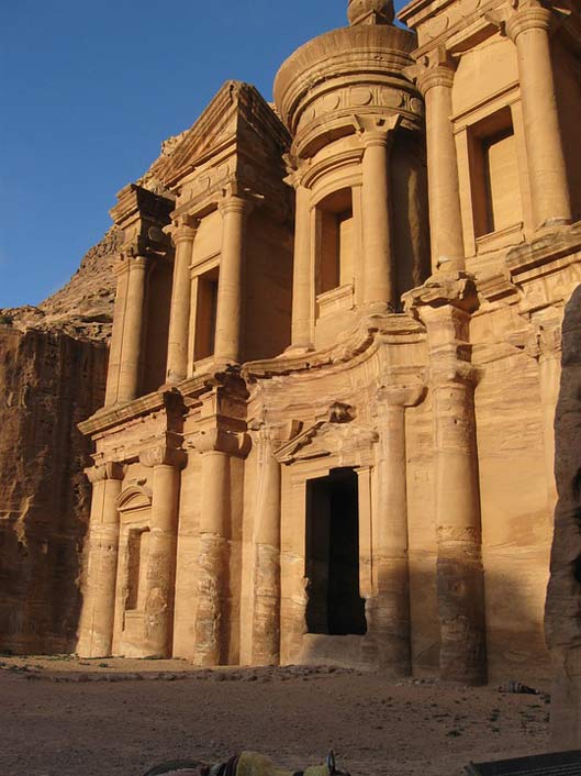Ancient Ruins Jordan Petra