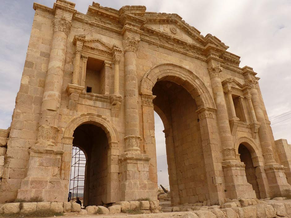 Goal Jerash Gerasa Temple-Of-Artemis