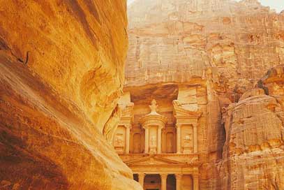 Archaeological Jordan Petra City Picture