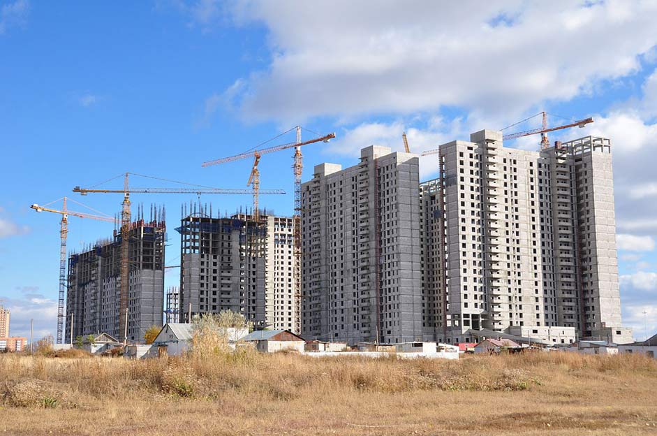 Architecture Under-Construction Kazakhstan Astana