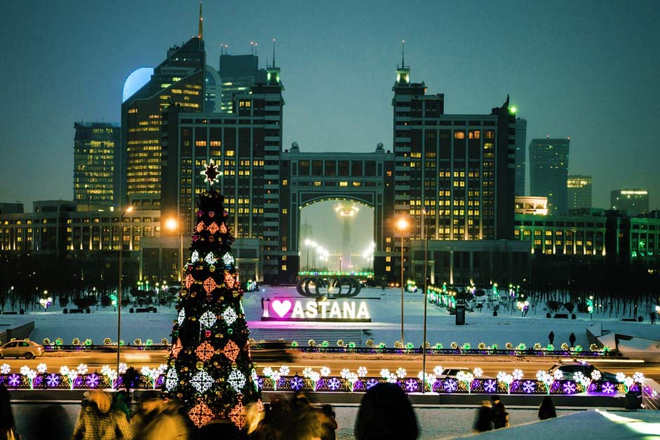 2017 New-Year'S-Eve Kazakhstan Astana