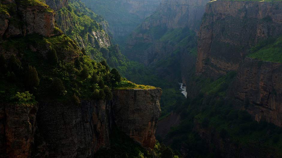 Gorge Deep Mountains Canyon