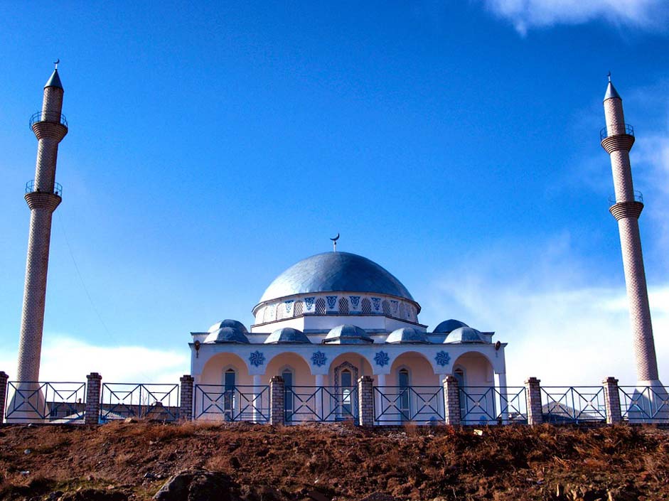 Muslim Mosque Building Kazakhstan