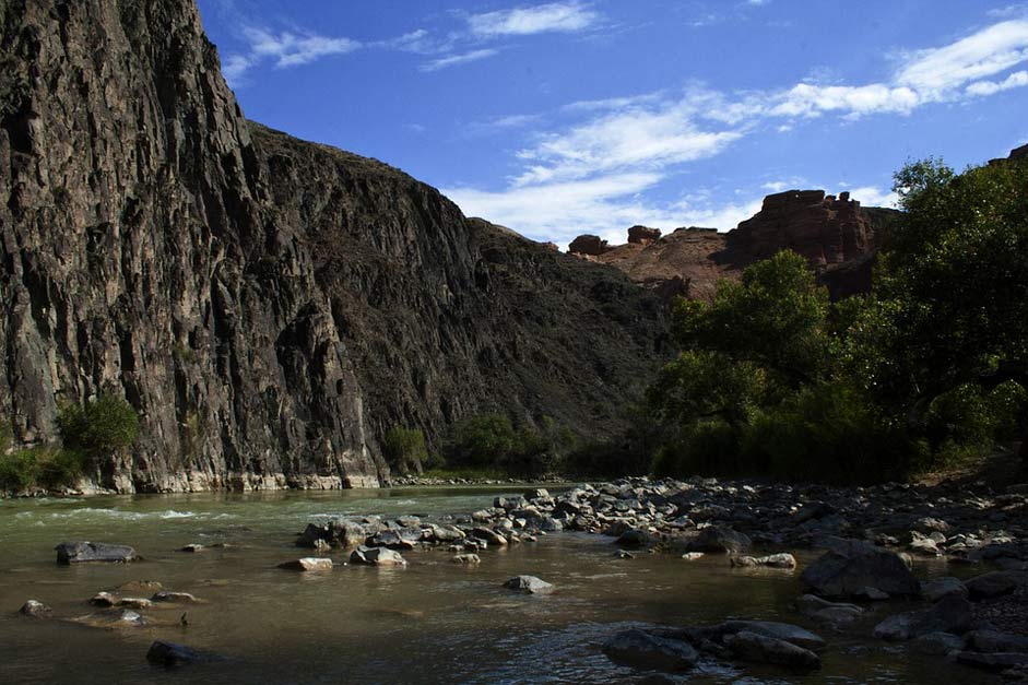 River Canyon Charyn Kazakhstan