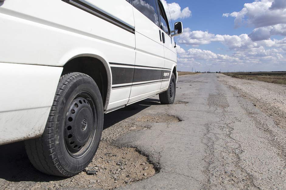 Hole Kazakhstan Road Pothole