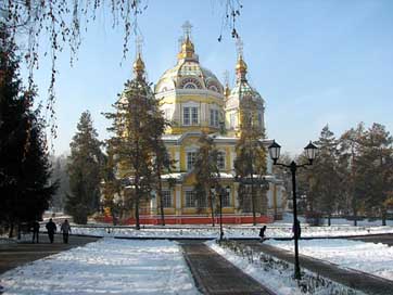 Almaty Cathedral Ascension Kazakhstan Picture