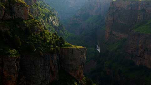 Canyon Gorge Deep Mountains Picture