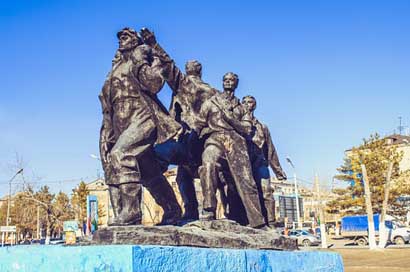 Builders Kazakhstan Monument The-First-Builders Picture