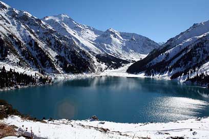 Kazakhstan Big-Almaty-Lake Trans-Ili-Alatau Tianshan Picture