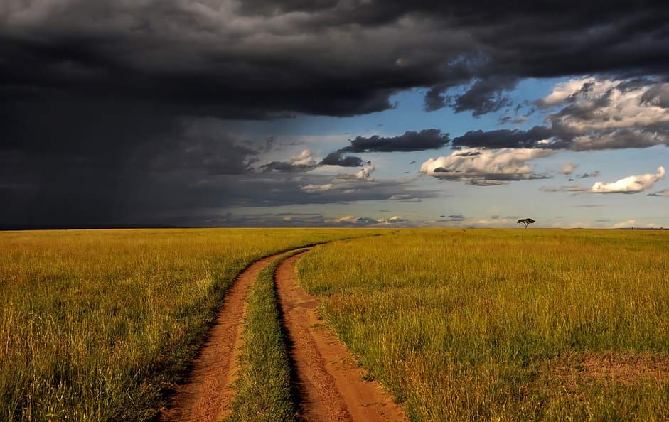 Sky Landscape Africa Kenya