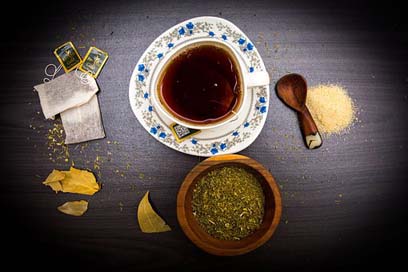 Tea Ingredient Green Food Picture