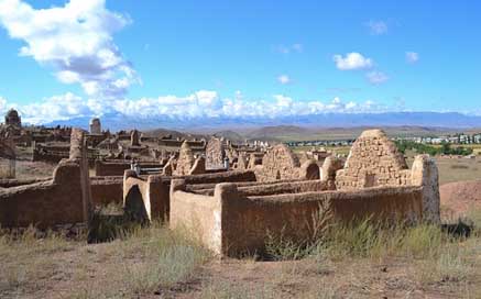 Kyrgyzstan Graves Muslim Cemetery Picture