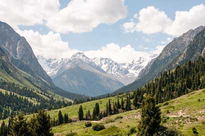 Mountains Nature Greens Peak Picture