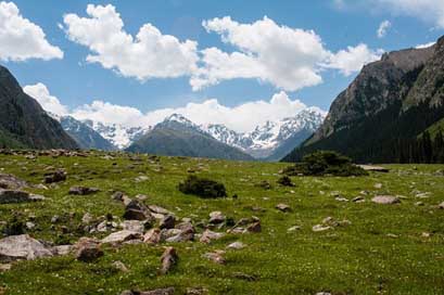 Mountains Nature Greens Peak Picture