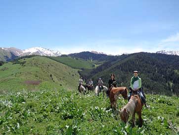 Horse-Riding-Tour  Valley Kyrgyzstan Picture