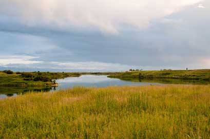 Landscape Evening-Sky Meadows Fields Picture