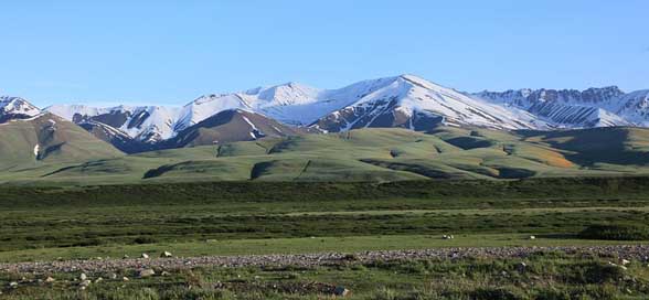 Mountains Kyrgyzstan Snow Nature Picture