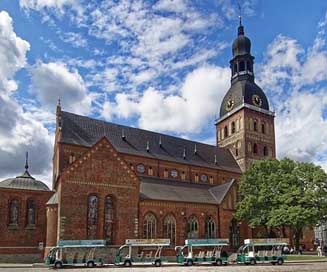 Latvia Church Riga-Cathedral Riga Picture