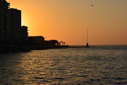 Orange Lebanon Beirut Sunset Picture