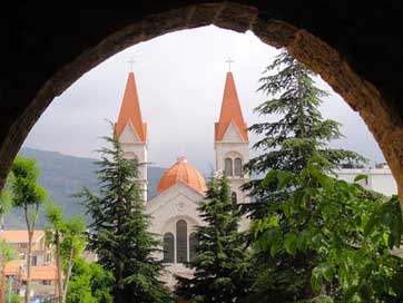 Bsharri Buildings Arch Lebanon Picture