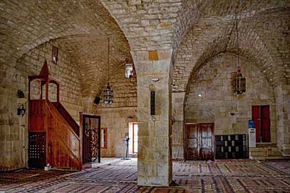 Mosque Vault Stone Interior Picture