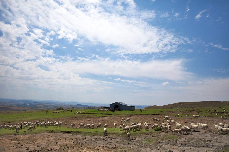 Sky Landscape Africa Lesotho