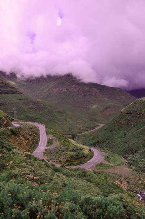 Landscape Nature Africa Lesotho