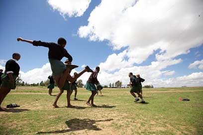 Lesotho Girls Boys Africa Picture