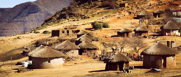 Lesotho Landscape Cabins Africa Picture