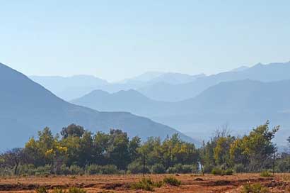 Lesotho Mountains Landscape Malealea Picture