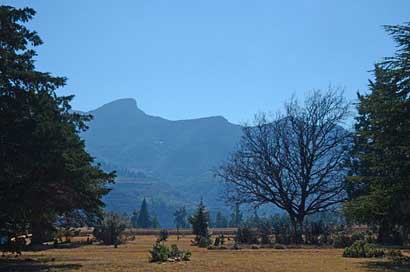 Malealea Sky Mountain Landscape Picture